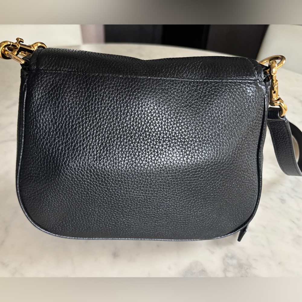 Marc Jacobs Empire City Black Pebbled Leather Crossbody Bag - Picture 3 of 11